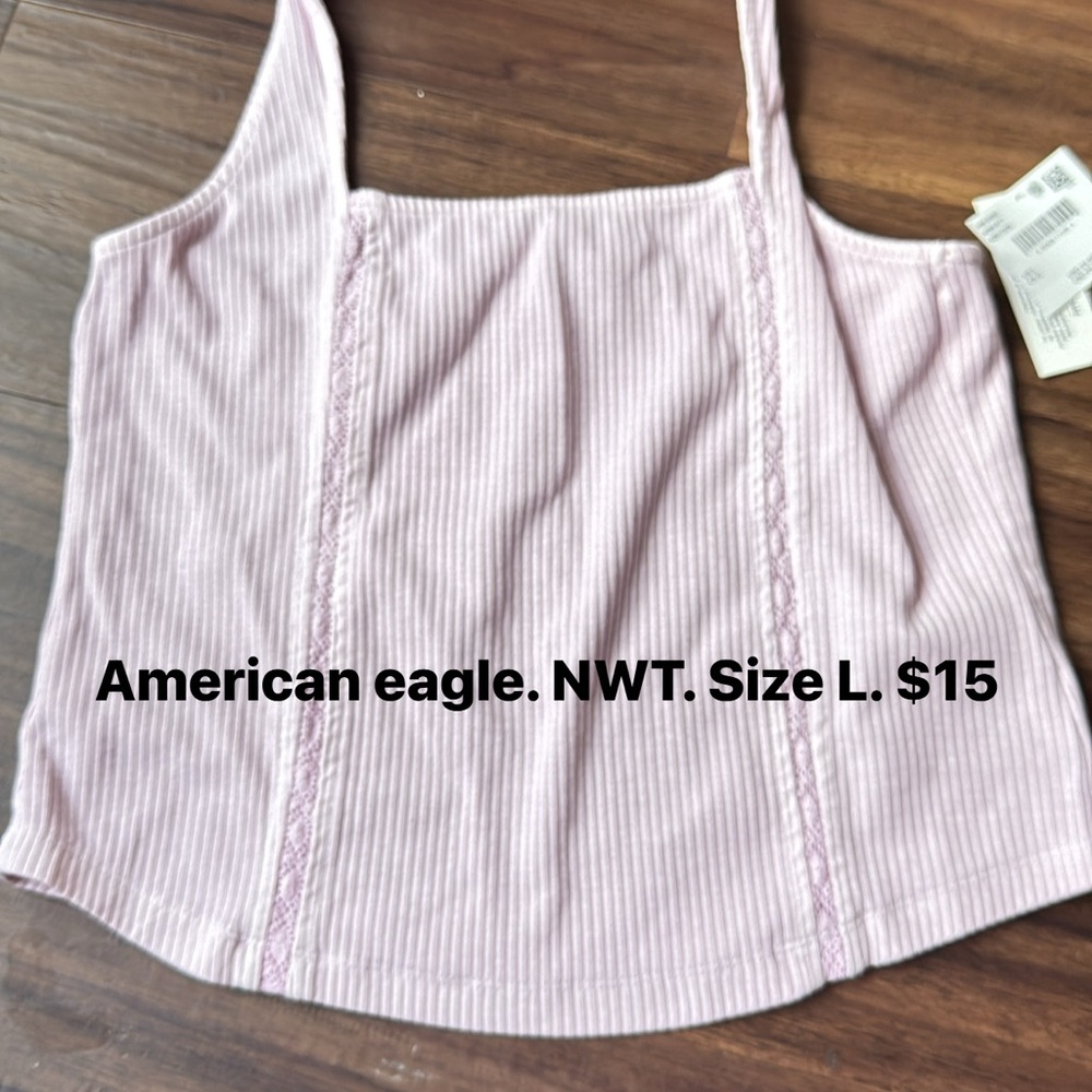 American Eagle Outfitters Light Pink Camisole